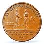 Sierra Leone Slavery Abolition Penny "1807" Tn1.1 MS62 PCGS bronze token 1814