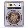 Germany Prussia 5 mark William Wilhelm II Thaler MS64 PCGS silver coin 1914