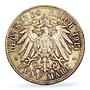 Germany Prussia 5 mark William Wilhelm II Thaler MS64 PCGS silver coin 1914