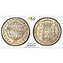 Brazil 960 reis Prince Jonh Joao Regent Mark B AU55 PCGS silver coin 1812