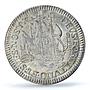 Netherlands W. Friesland 6 stuiver Ship Clipper KM-76 MS63 PCGS silver coin 1678
