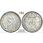 Netherlands Utrecht 1/4 gulden Armed Female KM-113 MS64 PCGS silver coin 1759