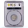 Netherlands Holland 1 stuiver Bezemstuiver KM-91 MS64 PCGS silver coin 1738