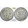 Netherlands Holland 1 stuiver Bezemstuiver KM-91 MS64 PCGS silver coin 1738