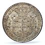 Portugal 200 reis King John Joao I Coinage KM-357 MS64 silver coin 1820
