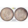 Ecuador 5 sucres Republic Coinage Antonio Sucre KM-79 MS64 PCGS silver coin 1944