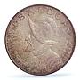 Panama 1 balboa Republic Coinage Vasco Nunez Balboa MS64 PCGS silver coin 1947
