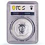 Ukraine 1 hryvnia Archangel Michael Archistratus MS70 PCGS silver coin 2011