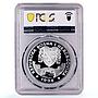 Bosnia Herzegovina 750 dinara Preserve Planet Eohippus PR68 PCGS Ag coin 1994