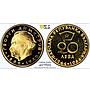 Bulgaria 20 leva Republic 20th Georgi Dimitrov Politics PR67 PCGS gold coin 1964
