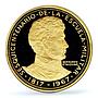 Chile 50 pesos Military Academy Bernardo O'Higgins PR68 PCGS gold coin 1968