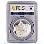 Hungary 5 korona Franz Joseph I Horseman RESTRIKE PR66 PCGS silver coin 1896