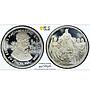 Hungary 5 korona Franz Joseph I Horseman RESTRIKE PR66 PCGS silver coin 1896