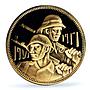 Iraq 5 dinars Iraqi Army 50th Anniversary KM-134 PR69 PCGS gold coin 1971