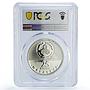 Malaysia 25 ringgit Kuala Lumpur 100th Anniversary PR69 PCGS silver coin 1990