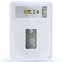 Niger 500 francs The Allah Name Kaaba Mecca Mosque MS70 PCGS silver coin 2013