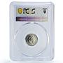 Philippines 10 sen Republic Coinage Francisco Baltasar MS69 PCGS CuNi coin 1975