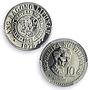 Philippines 10 sen Republic Coinage Francisco Baltasar MS69 PCGS CuNi coin 1975