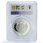 Palau 5 dollars Ounce of Luck Four Leaf Clovers PR69 PCGS silver coin 2015