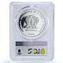 Sao Tome 1000 dobras Wildlife Hummingbird Fauna Hologram PR67 PCGS Ag coin 1998