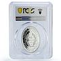 Turkiye 10 lira Clock Towers Nigde Architecture PR67 PCGS silver coin 2021
