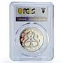 Cameroon 500 francs Buddhism Hinduism Naga Nagi Snake PR70 PCGS silver coin 2023