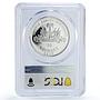 Haiti 50 gourdes Human Rights Politics KM-128 MS69 PCGS silver coin 1977