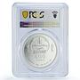 Mongolia 500 togrog Conservation Wildlife Eagle Fauna PR68 PCGS silver coin 1996