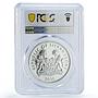 Sierra Leone 10 dollars Easter Bunny Eggs Holidays Religion PR67 PCGS coin 2008