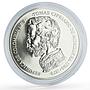 Colombia 500 pesos Conservation Wildlife Crocodile Fauna silver coin 1978