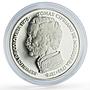 Colombia 500 pesos Conservation Wildlife Crocodile Fauna proof silver coin 1978