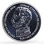 Colombia 750 pesos Conservation Wildlife Hummingbird Fauna silver coin 1978
