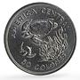 Costa Rica 50 colones Conservation Wildlife Green Turtle Fauna silver coin 1974
