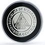 Nicaragua 250 cordobas Barcelona Olympics Royal Visit proof silver coin 1992