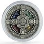 Niue 2 dollars Slavic Calendar Nature Sun Moon Elements Gods silver coin 2020