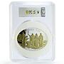 Cameroon 25000 francs Rus Baptizing Saints Religion PR67 PCGS silver coin 2016