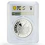 Eritrea 10 dollars Preserve Planet Earth Crane Camel PR69 PCGS silver coin 1996