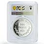 France Araucania Patagonia 500 pesos Orllie Antoine I PR65 PCGS silver coin 2010