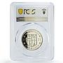 Mauritius 1 rupee Republic Coinage Queen Elizabeth PR66 PCGS CuNi coin 1971