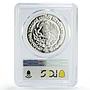 Mexico 10 pesos Federation Anniversary Nuevo Leon PR69 PCGS silver coin 2004