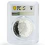 Niue 2 dollars Love Always Cupid Angel Gilt PR68 PCGS silver coin 2015