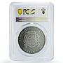 Congo 1000 francs African Ounce Wildlife Porcupine MS70 PCGS silver coin 2020
