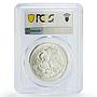 Mexico Puebla Battle General Zaragoza Horseman MS67 PCGS silver medal coin 1962