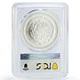 Mexico 1 onza Libertad Angel of Independence MS68 PCGS silver coin 1997