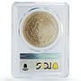 Mexico 1 onza Libertad Angel of Independence MS67 PCGS silver coin 1996