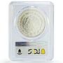 Mexico 1 onza Libertad Angel of Independence MS68 PCGS silver coin 1999