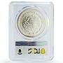 Mexico 1 onza Libertad Angel of Independence MS69 PCGS silver coin 1996