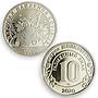 Spitzbergen 10 tk Fight Against the Covid 19 Epidemic PR70 PCGS CuNi coin 2020