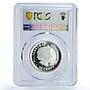 Australia 50 cents Lunar Calendar I Year of Monkey PR70 PCGS silver coin 2004