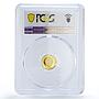 Belarus 10 roubles History Culture Ballet Dancer KM-129 PR70 PCGS gold coin 2005